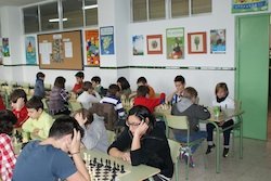 Encuentro Judex de ajedrez en Moraleja el pasado 16 de febrero