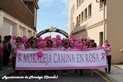II Marcha rosa en Moraleja