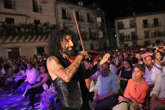 El violinista Ara Malikian en Coria